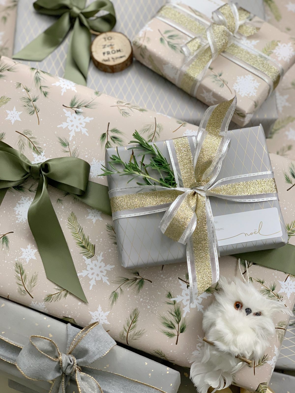 Personalized Gift Wrap Christmas
