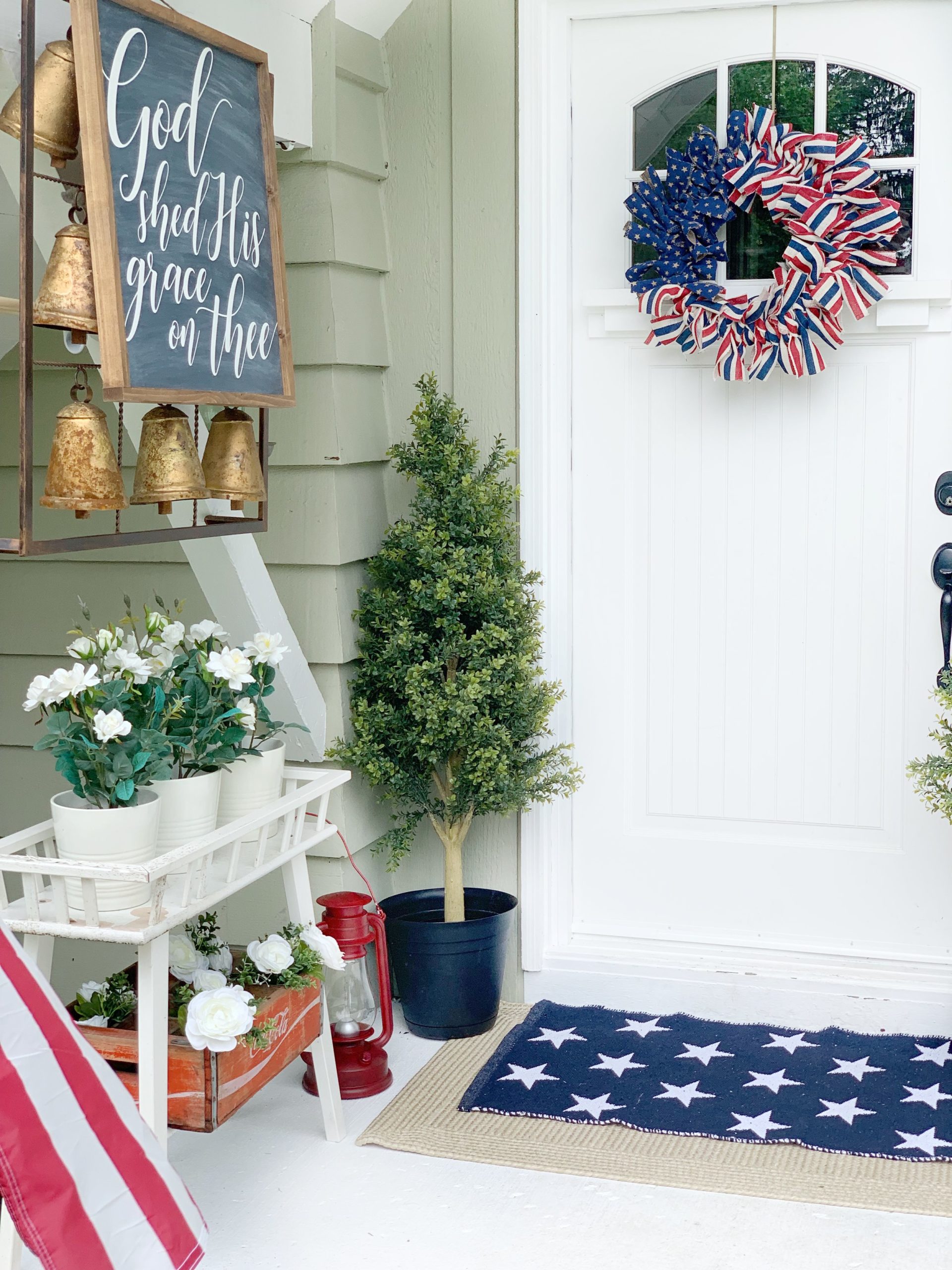 americana outdoor decor