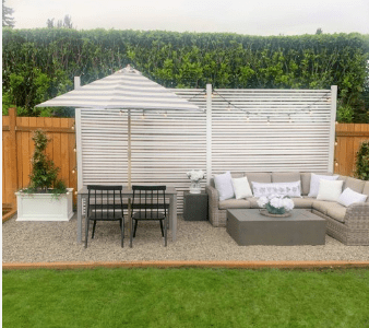 Backyard Reveal { Before & After} with Bed Bath & Beyond