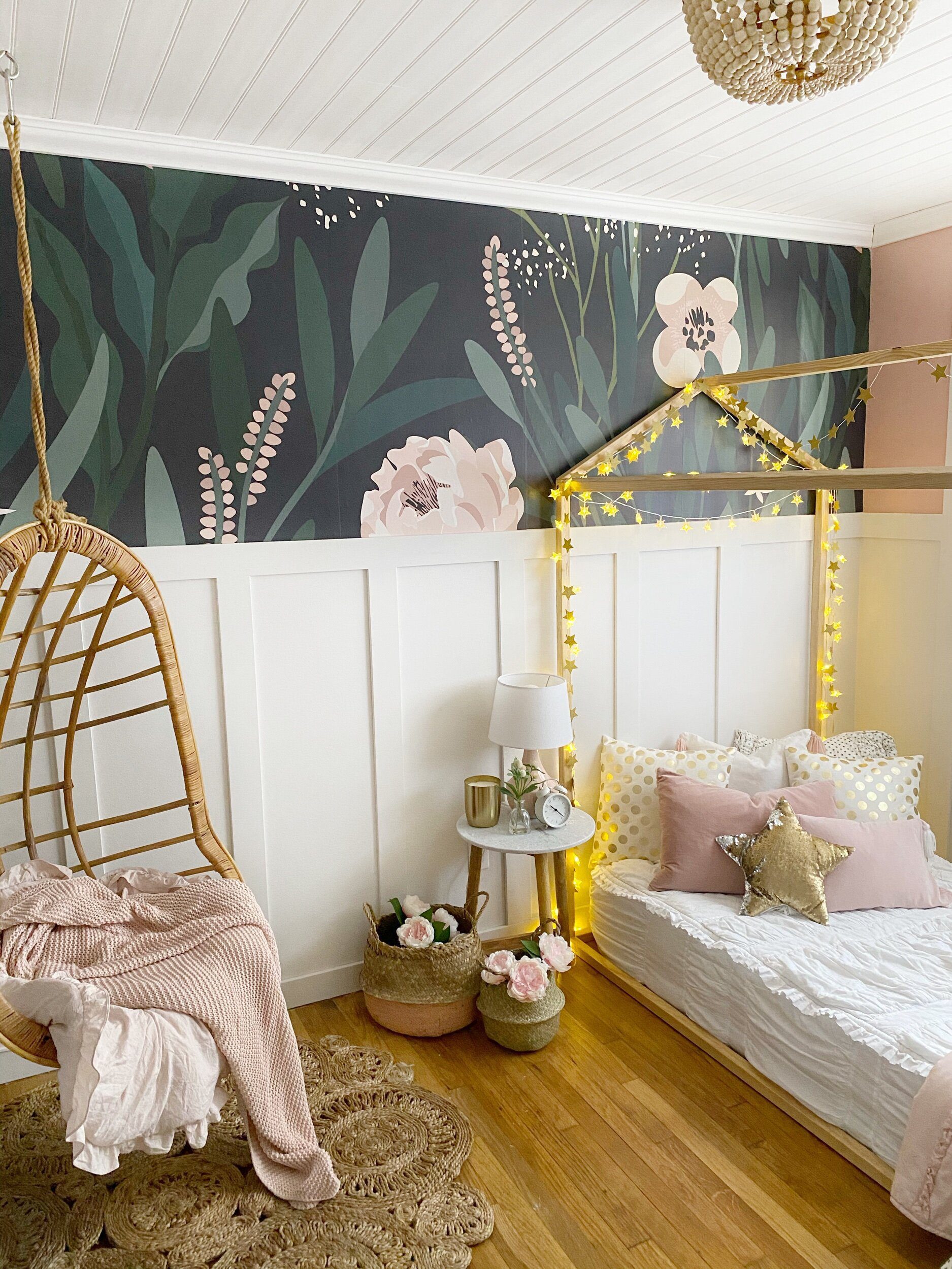Small Space Living : Girls Bedroom Ideas, how we transformed this room