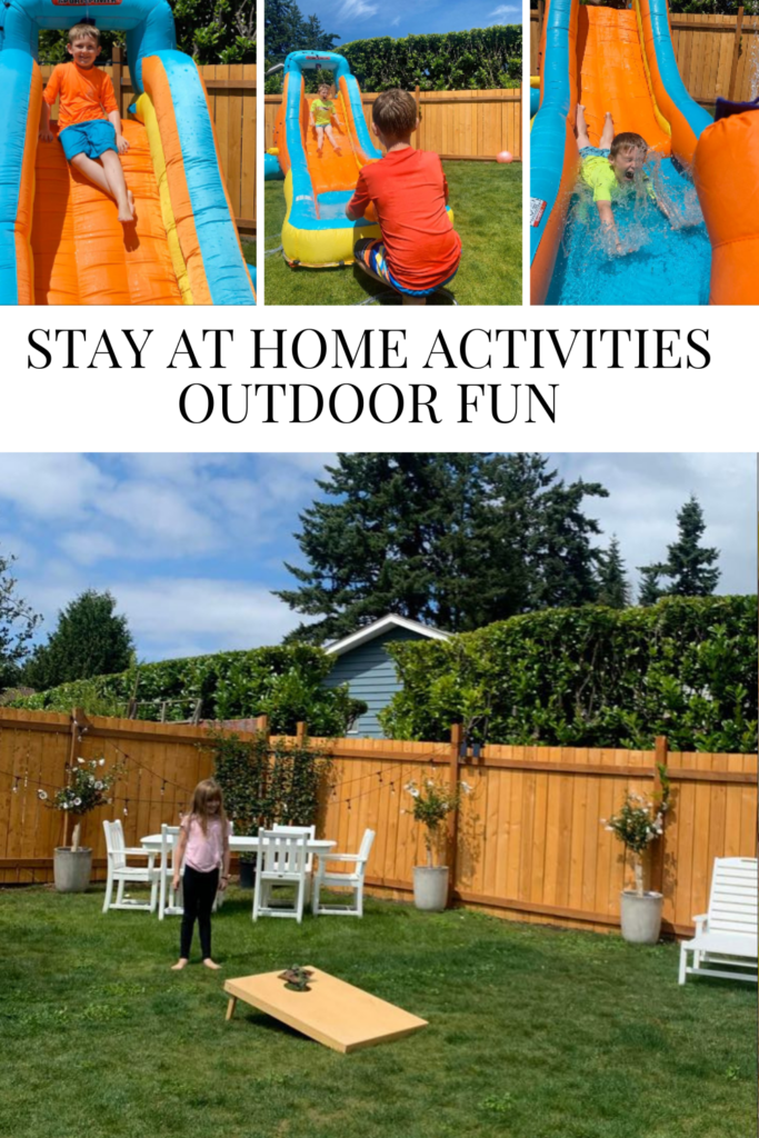 Stay at Home Activities - Outdoor Fun • Dreaming of Homemaking