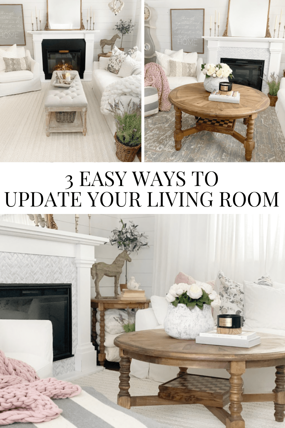 3 Easy Ways to Update Your Living Room