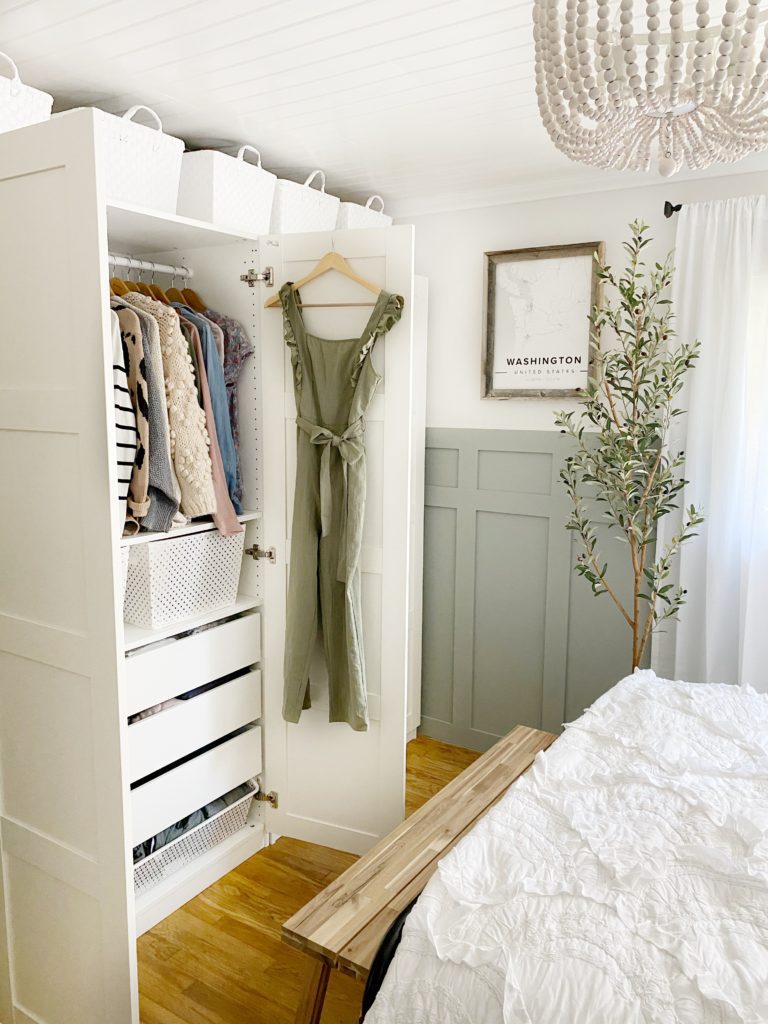 Bedroom Wardrobe Design Ideas + IKEA PAX Review - Caitlin Marie Design