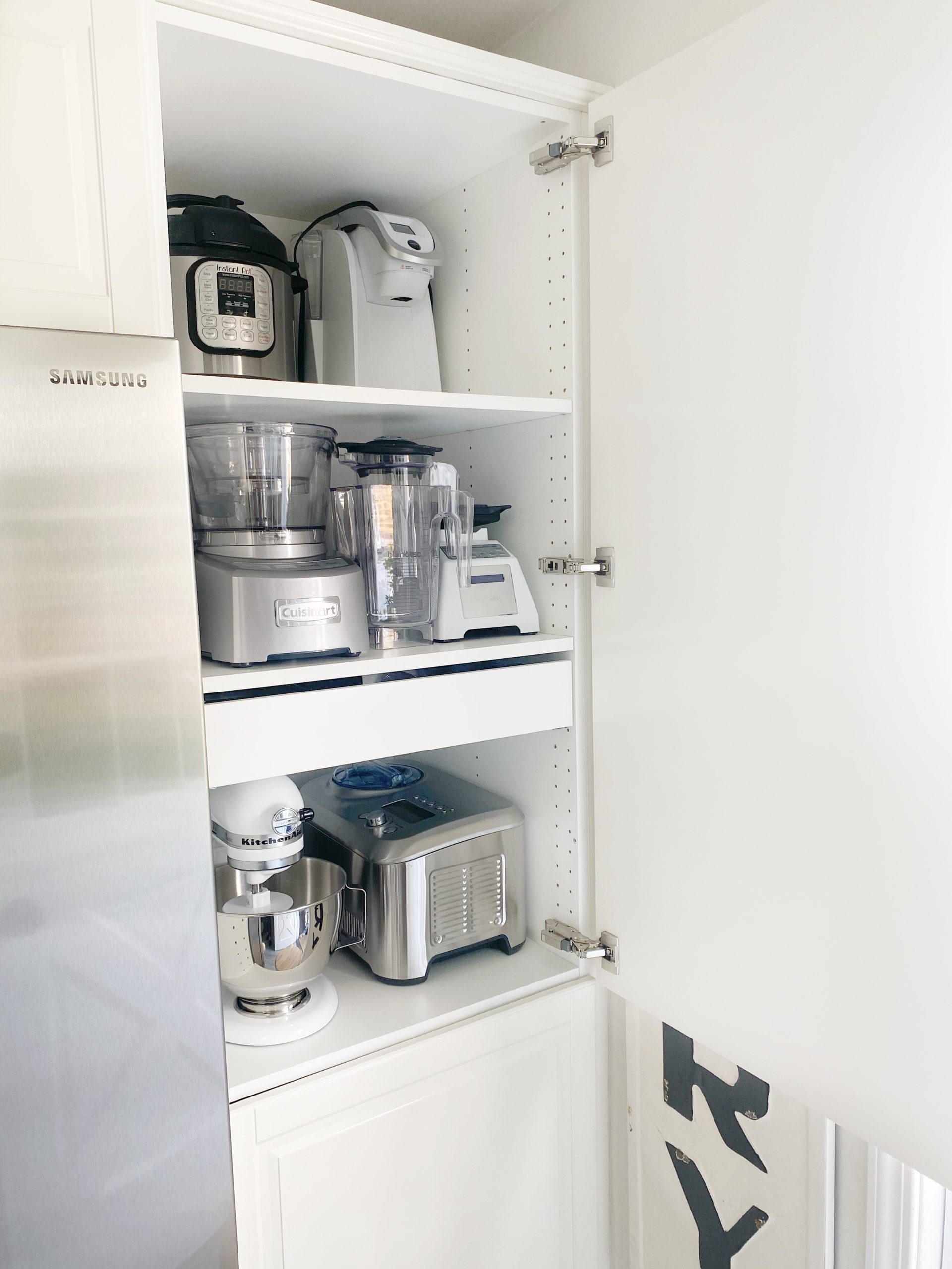 Small Kitchen Appliance Storage