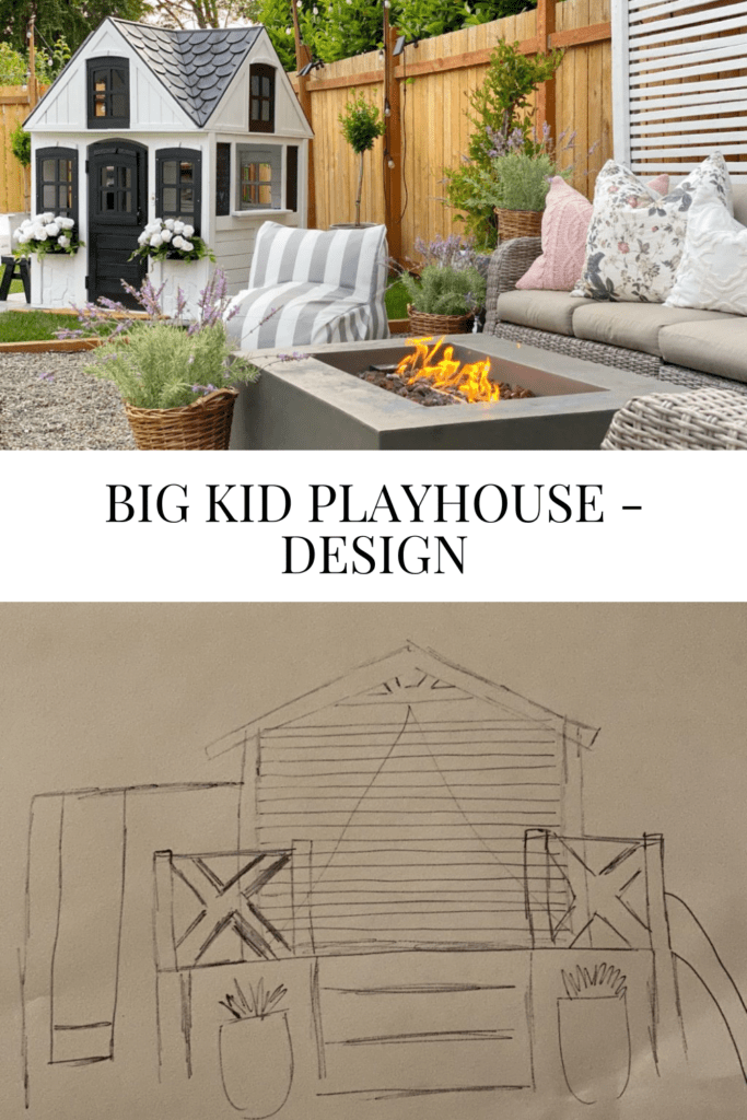Big Kid Playhouse: Design • Dreaming of Homemaking