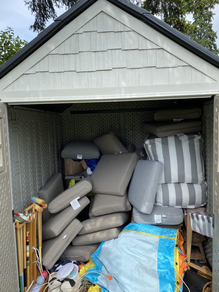 Rubbermaid Side-Lid Storage Shed Installation Service