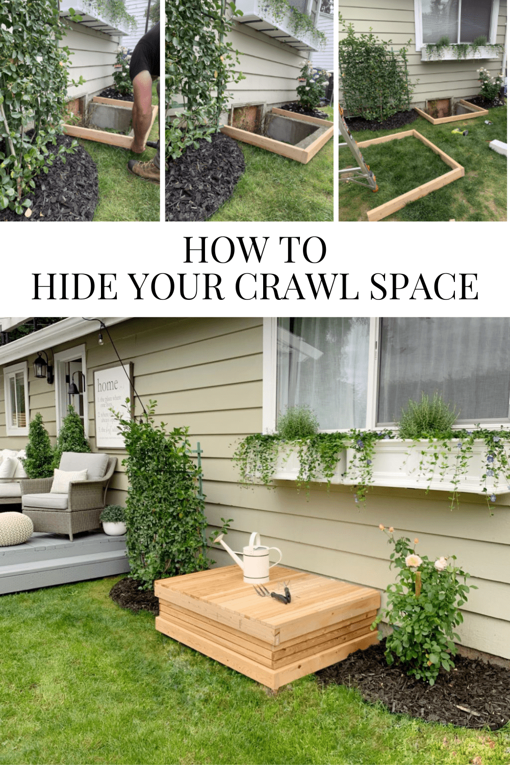 How To Hide Your Crawl Space