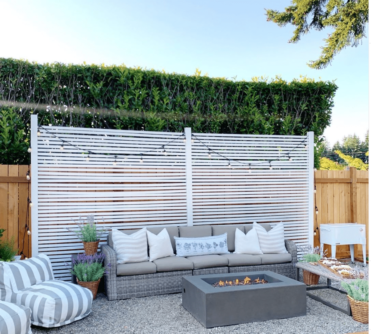 EASY DIY PRIVACY SCREEN / FENCE