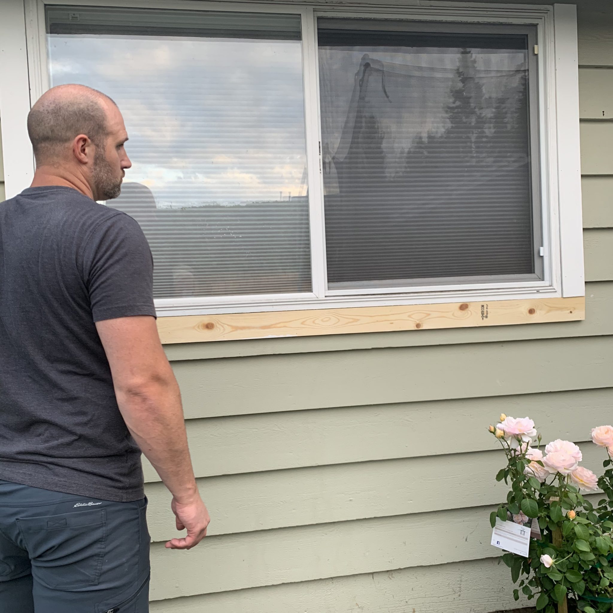 How to Install Window Boxes + Trim