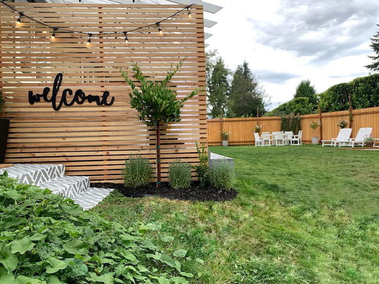 How to Build a DIY Cedar Privacy Screen