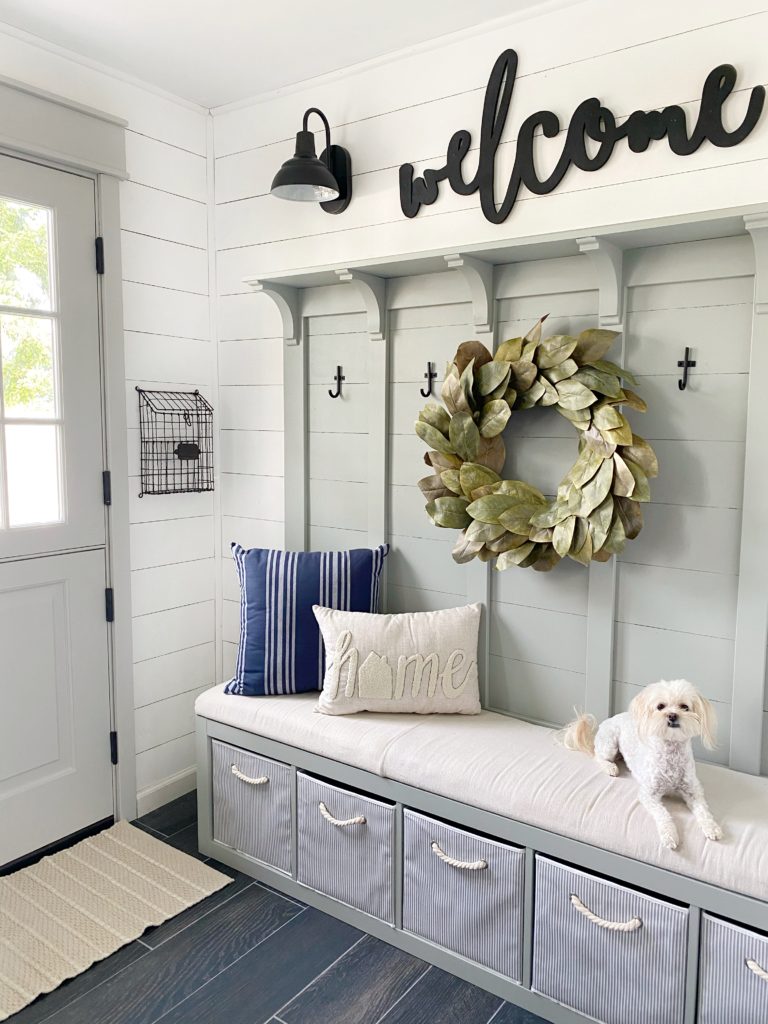 https://dreamingofhomemaking.com/wp-content/uploads/2020/08/Better-Homes-Gardens-Mudroom-dog-768x1024.jpg