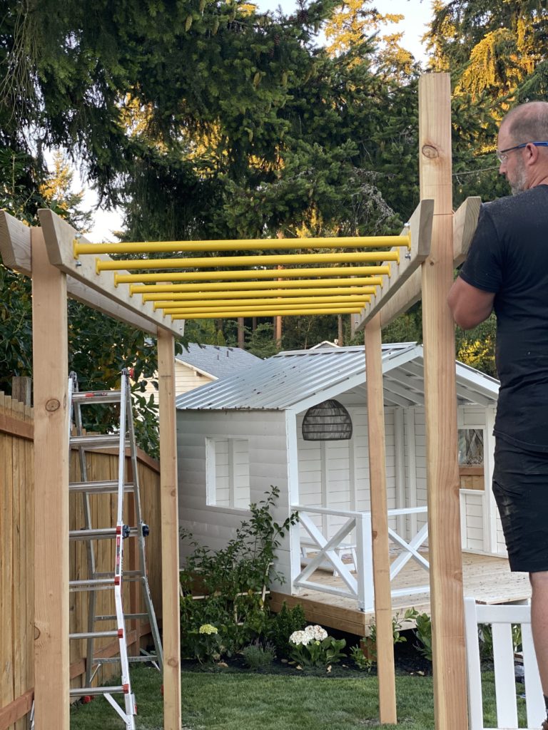 DIY How to Build Monkey Bars Dreaming of Homemaking
