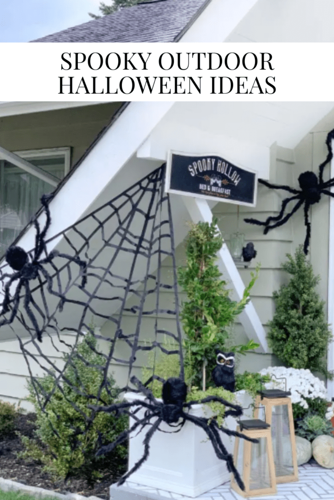 Spooky Outdoor Halloween Ideas • Dreaming of Homemaking