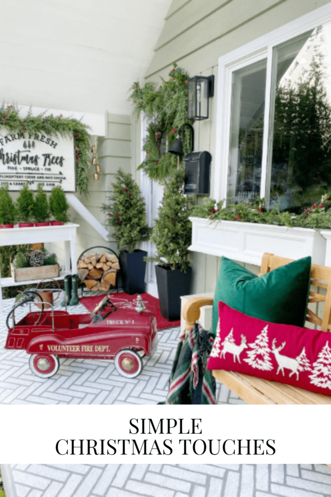 Simple Christmas Touches • Dreaming of Homemaking