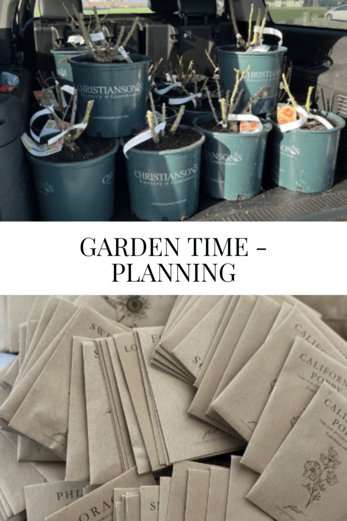 Garden Time - Planning • Dreaming of Homemaking