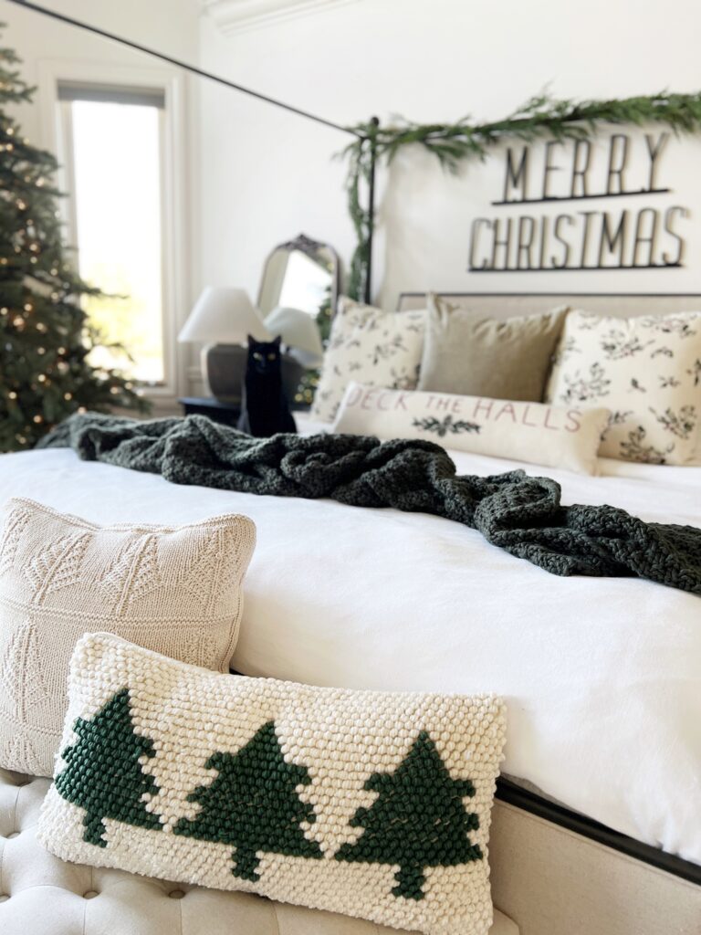 Cozy Christmas Bedroom - Farmhouse by Design