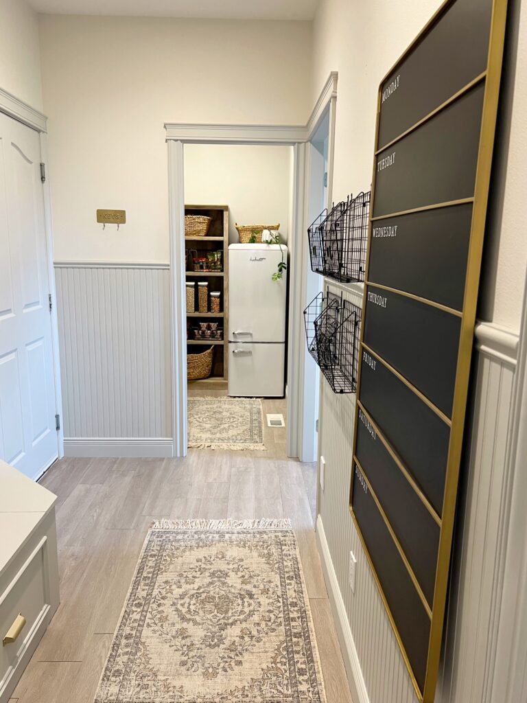 See How I Turned My Hallway Closet into an Extra Pantry Space