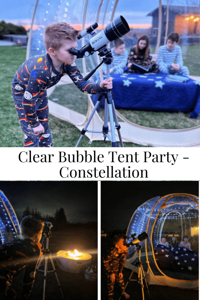 Clear Bubble Tent Party - Constellation