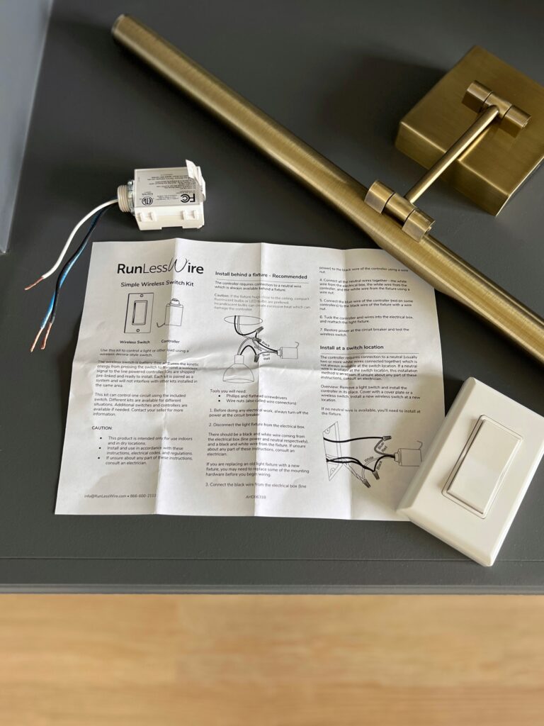 Innovative wireless light switch could cut house wiring costs in half