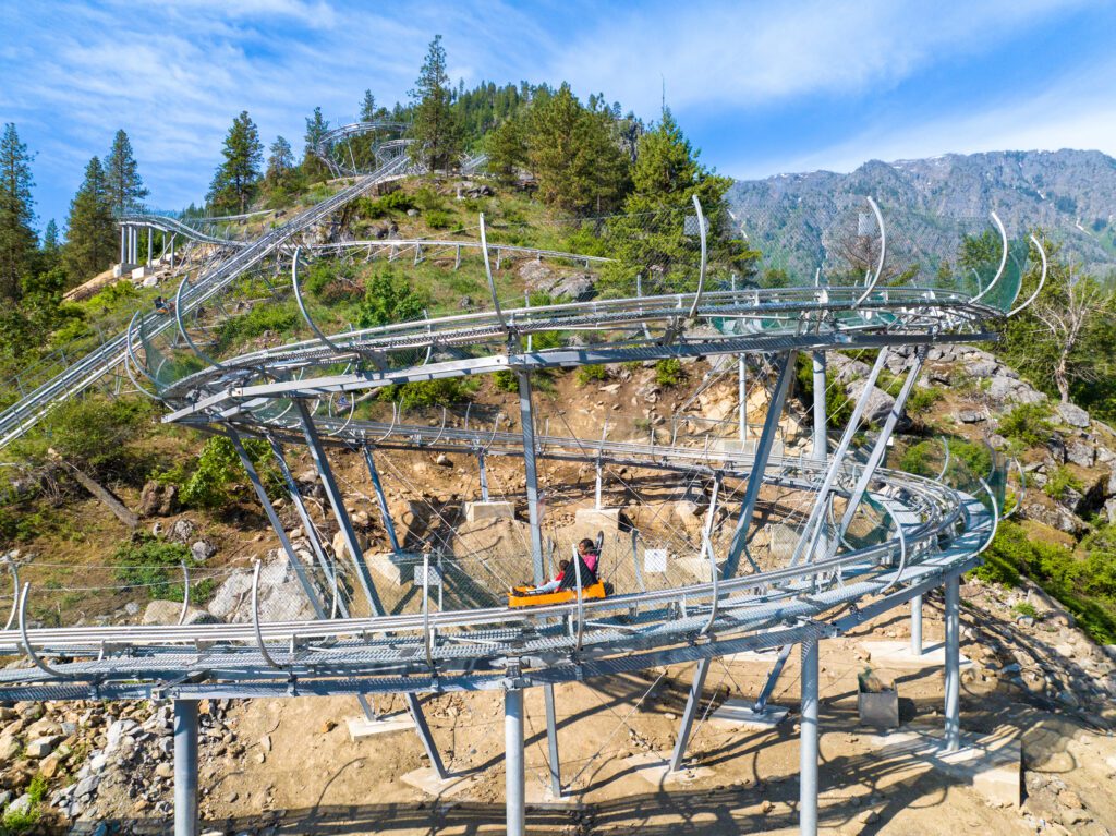 Leavenworth Adventure Park Alpine Coaster Family Fun