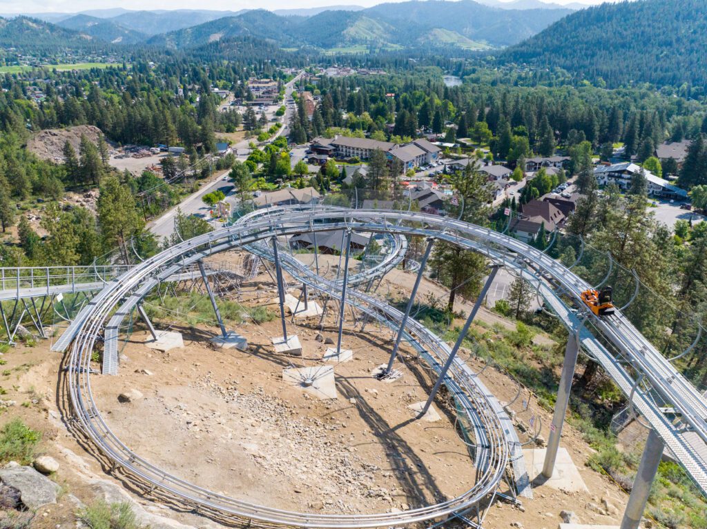 Leavenworth Adventure Park Alpine Coaster Family Fun