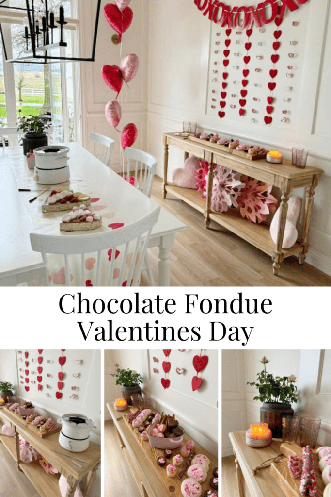 Chocolate Fondue - Valentine's Day