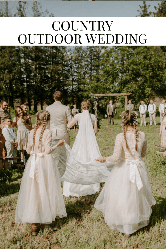 Country Outdoor Wedding