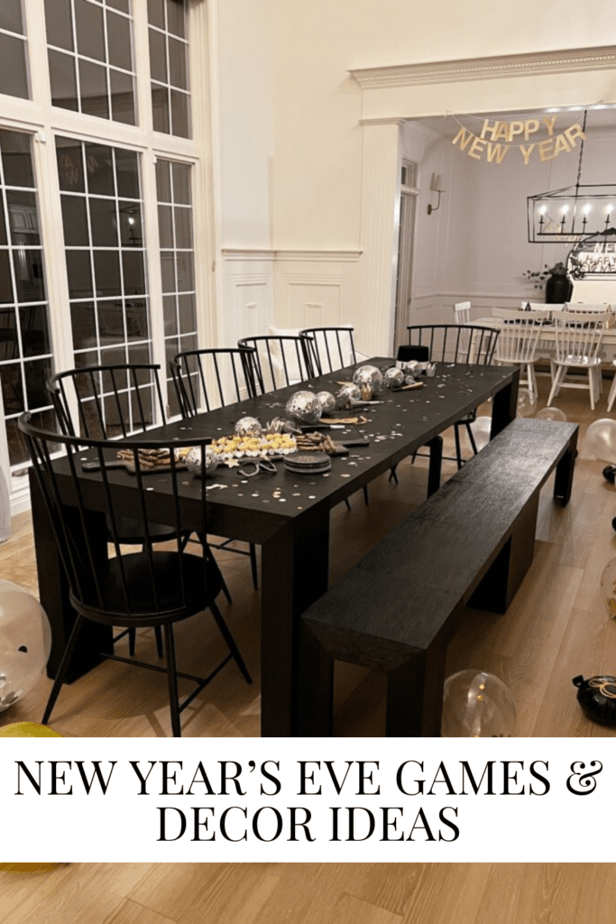 New Year's Eve Games and Decor Ideas