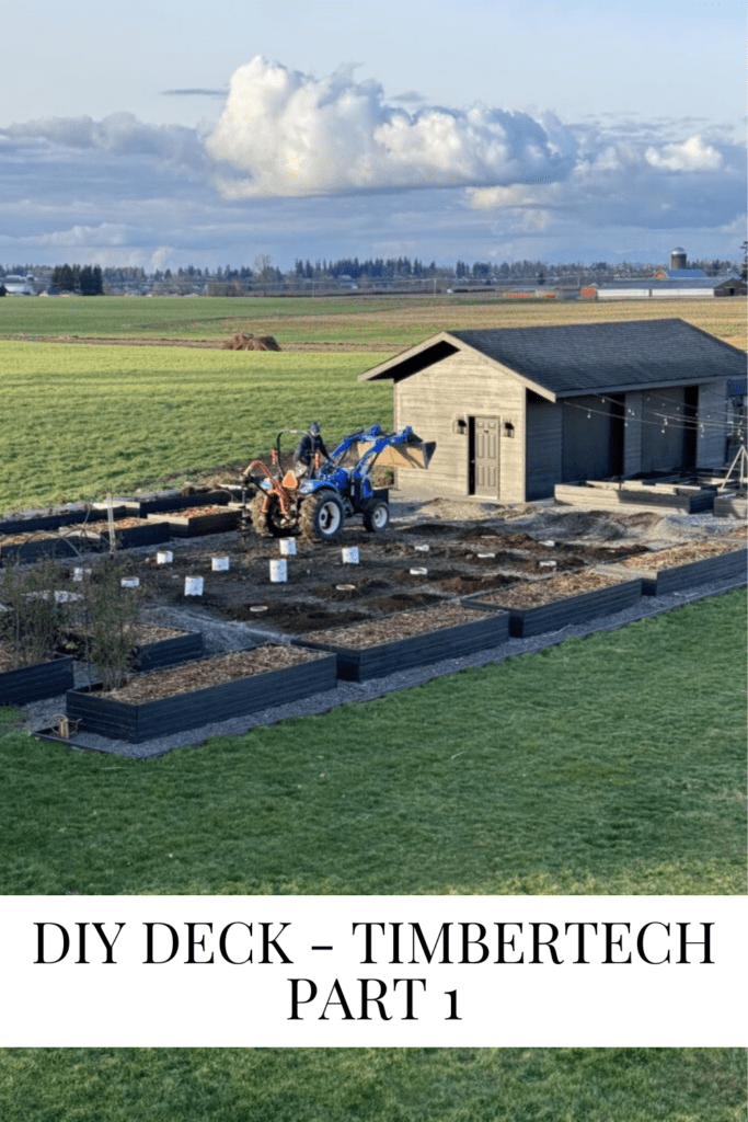 DIY Deck - TimberTech Part 1
