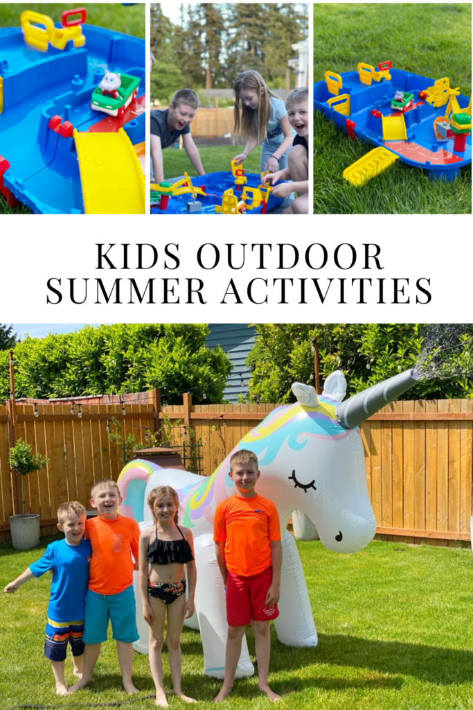 Kids Outdoor Summer Activities • Dreaming of Homemaking
