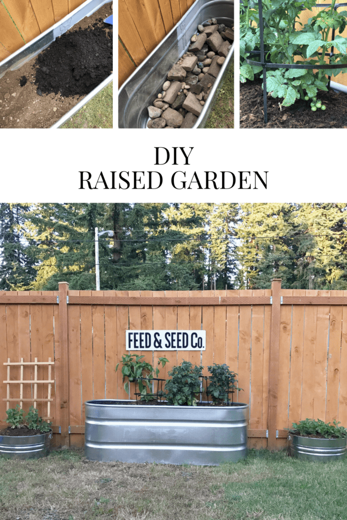 DIY Raised Garden | Dreaming of Homemaking
