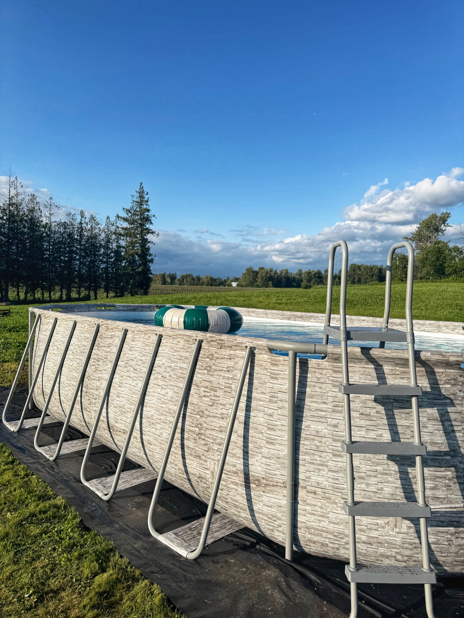 Our Backyard Pool Setup – Summer Ready